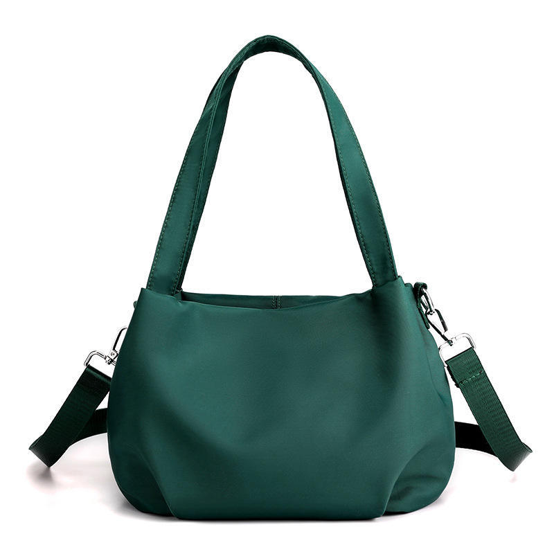 Женская сумка с ручками, Наплечные карманы, кошелек на молнии, сумка через плечо, нейлоновые сумки, легкая женская сумка