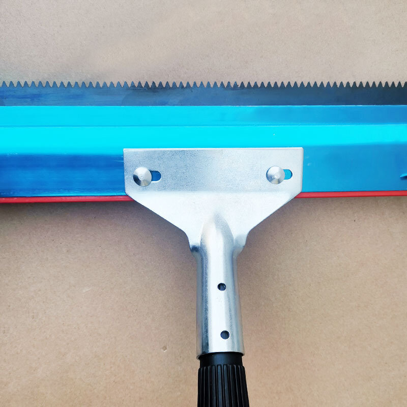 56CM self-leveling cement tooth scraper flat scraping rake package freight epoxy floor paint construction tool tooth rak
