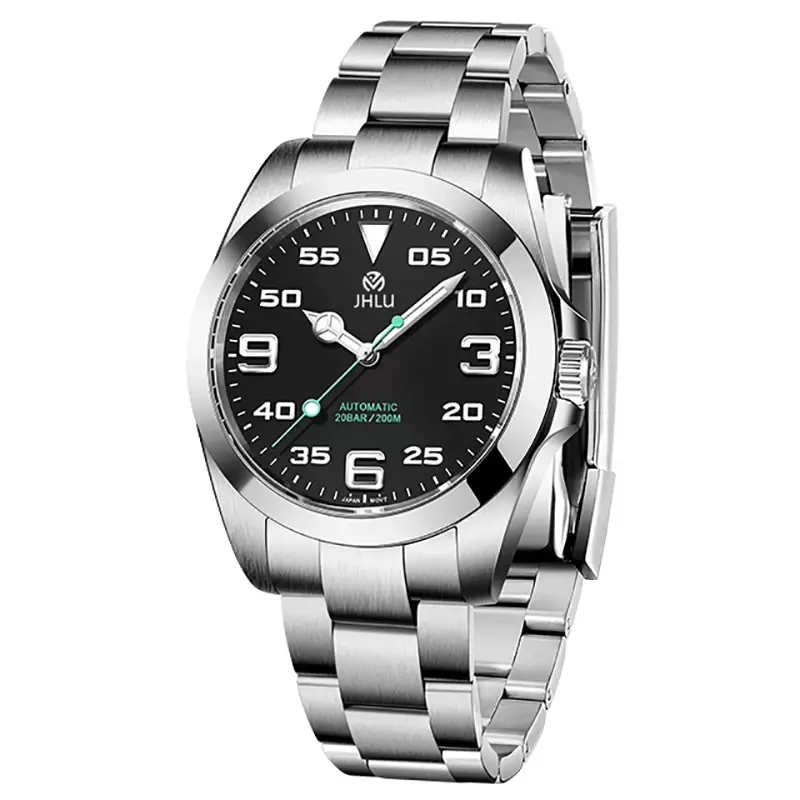 2024 męski zegarek mechaniczny typu Air-King wysokiej jakości Casual Fashion Business luksusowy szafirowe szkło wodoodporny zegarek