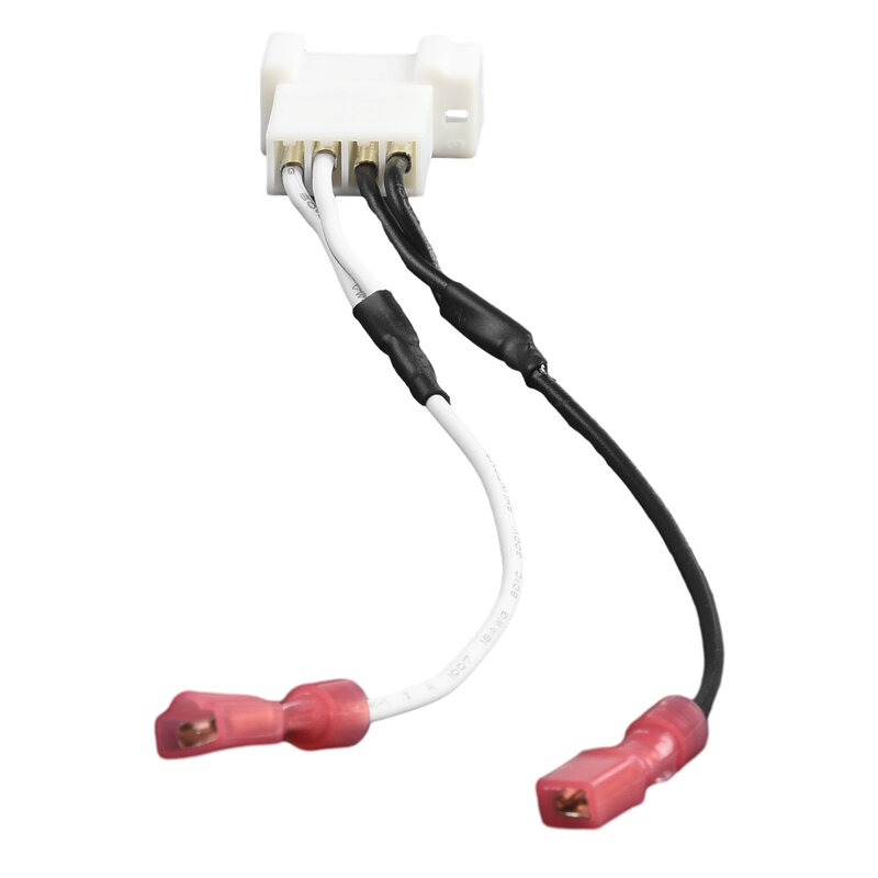 2x 4Pin Dash przednia wiązka przewód głośnikowy Adapter do kabla do Toyota dla Tacoma 2016-2019 Adapter do wiązki kabli zainstalowania głośników komponentowych