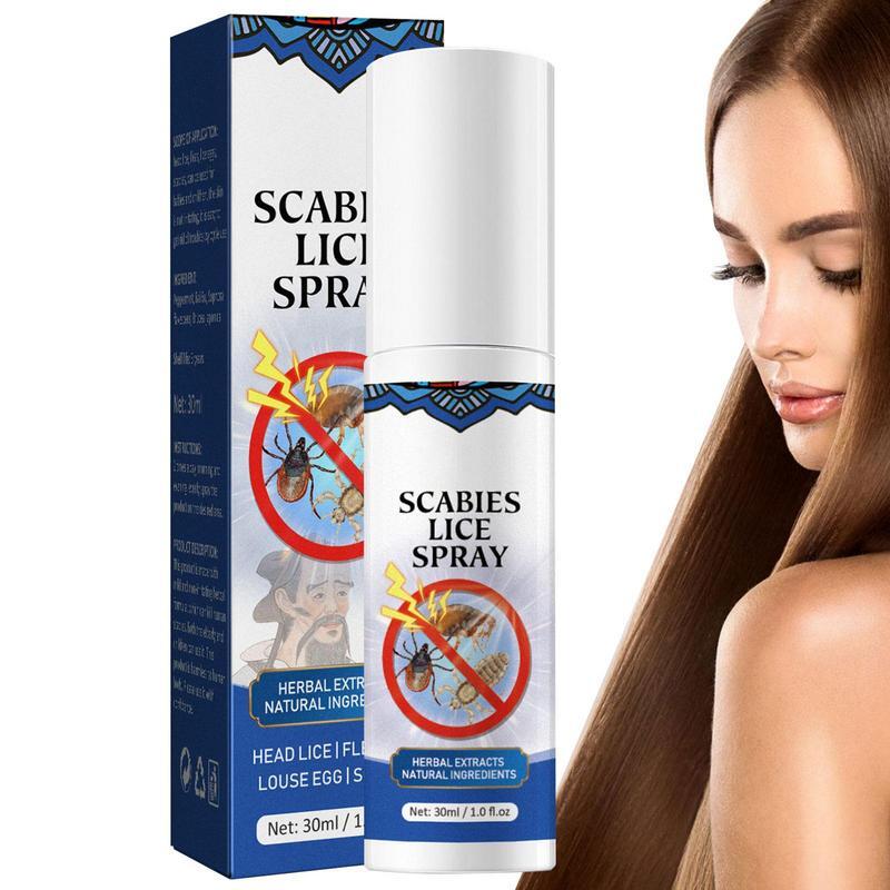 Spray anti-poux pour les cheveux, 30ml, évite les poux, évite les poils