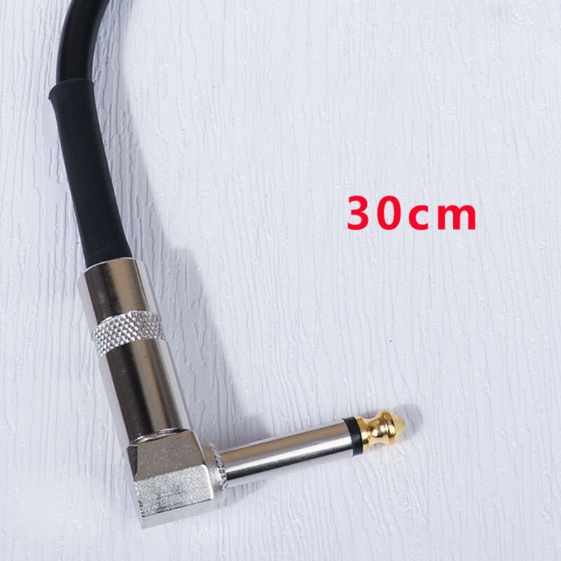 Cable de efectos de guitarra eléctrica, accesorio de PVC de alta elasticidad, macho a macho, 1 piezas