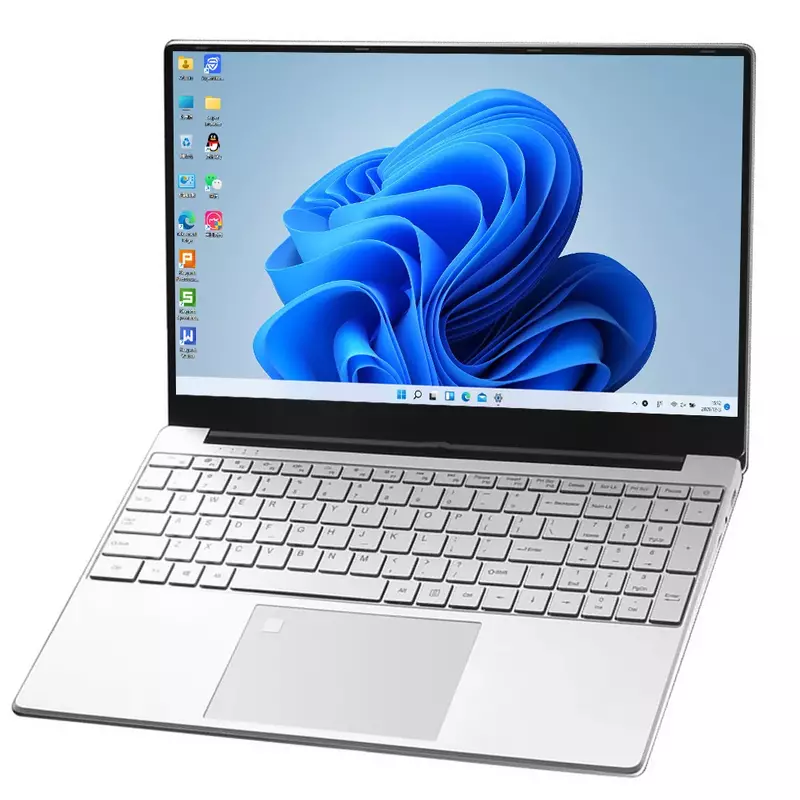 Laptop schermo IPS da 15.6 pollici 16GB RAM Intel 11th N5095 Business Netbook Windows 10 11 Pro Gaming Office Notebook Pc portatile