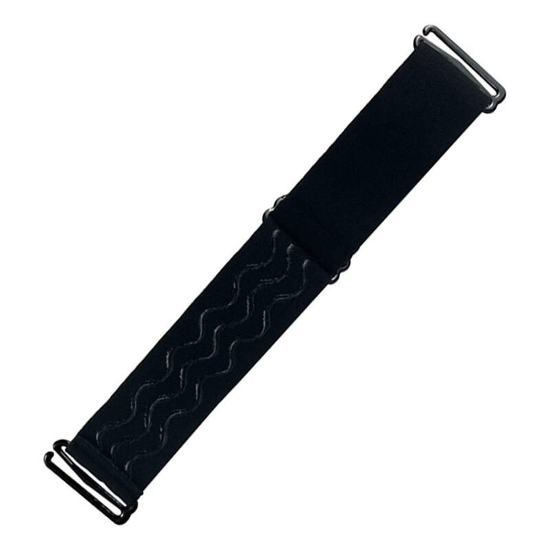 2xwigs elastyczna opaska uniwersalna czarna do przechowywania w miejscach koronkowych pasków z przodu