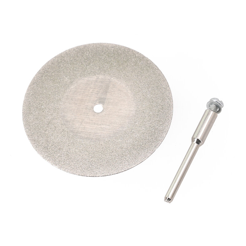 Muela de diamante con biela, disco de corte de madera, accesorios de herramientas rotativas, 40mm, 50mm, 60mm