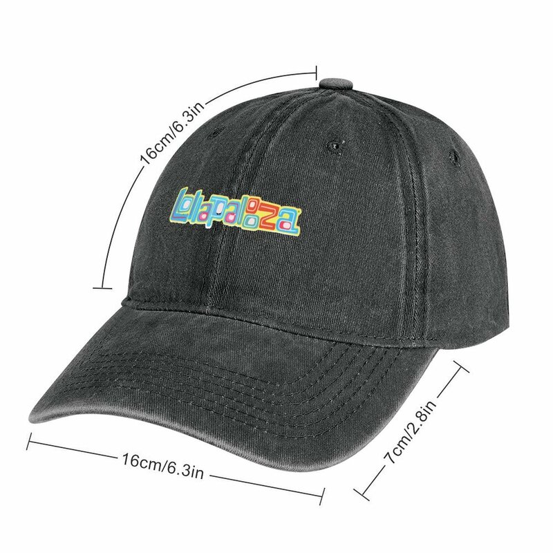 Lollapalooza-Sombrero de vaquero para hombre y mujer, gorra de espuma para fiesta, ropa de Golf, 2023