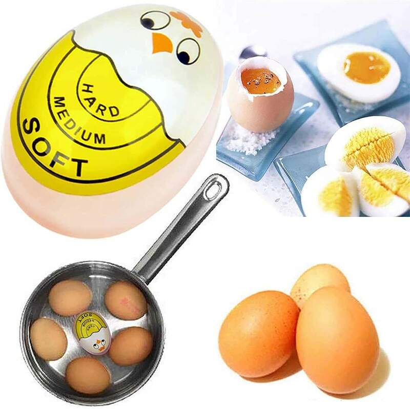 Kreatywna kuchnia rozrządu artefakt Cartoon kolor-zmiana ciepłej wiosna jaj serce słodycze gotowane serce jajko gotowane Timer w kształcie jajka