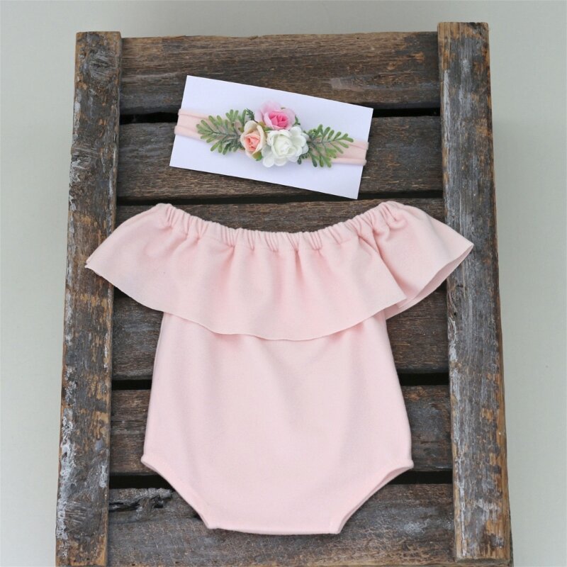 K5DD 아기 사진 의류 신생아 사진 드레스 사진 촬영 의류 봄 여름