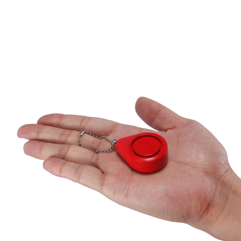 Mini alarma Personal de autodefensa de bolsillo portátil, llavero de seguridad, tipo colgante, dispositivo de emergencia de alerta SOS, 125dB