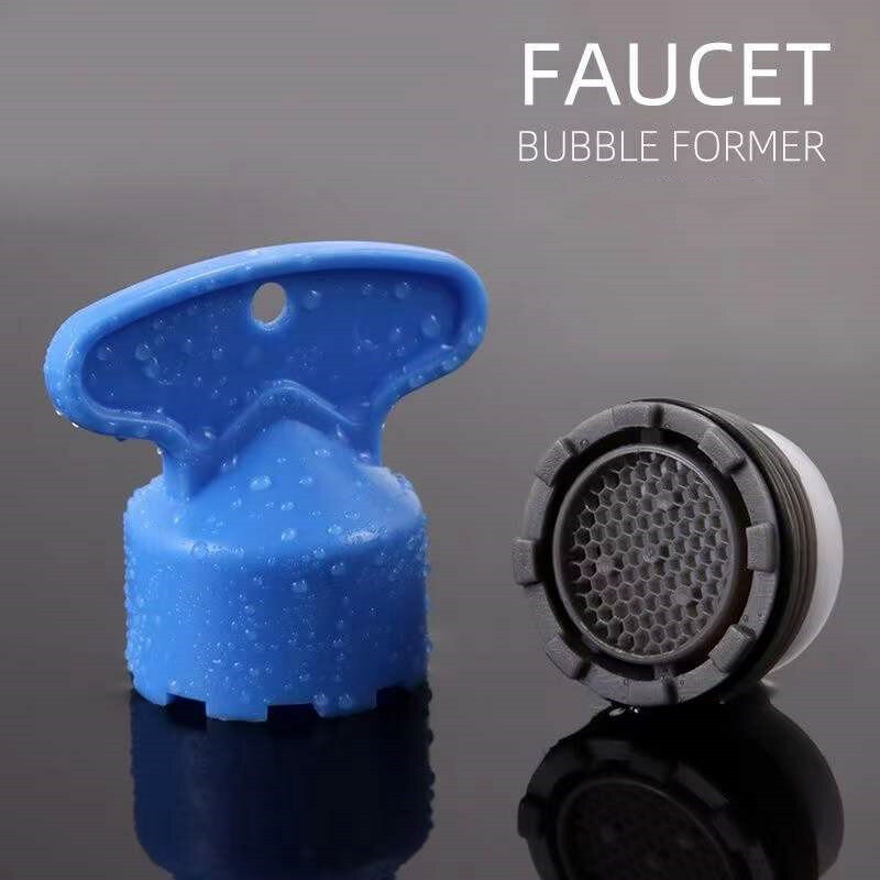 2PCS 16.5/18.5/21.5/23.5mm External Thread Water Saving Hidden Aerator Faucet Bubble Kitchen Basin Public Faucets Accessories