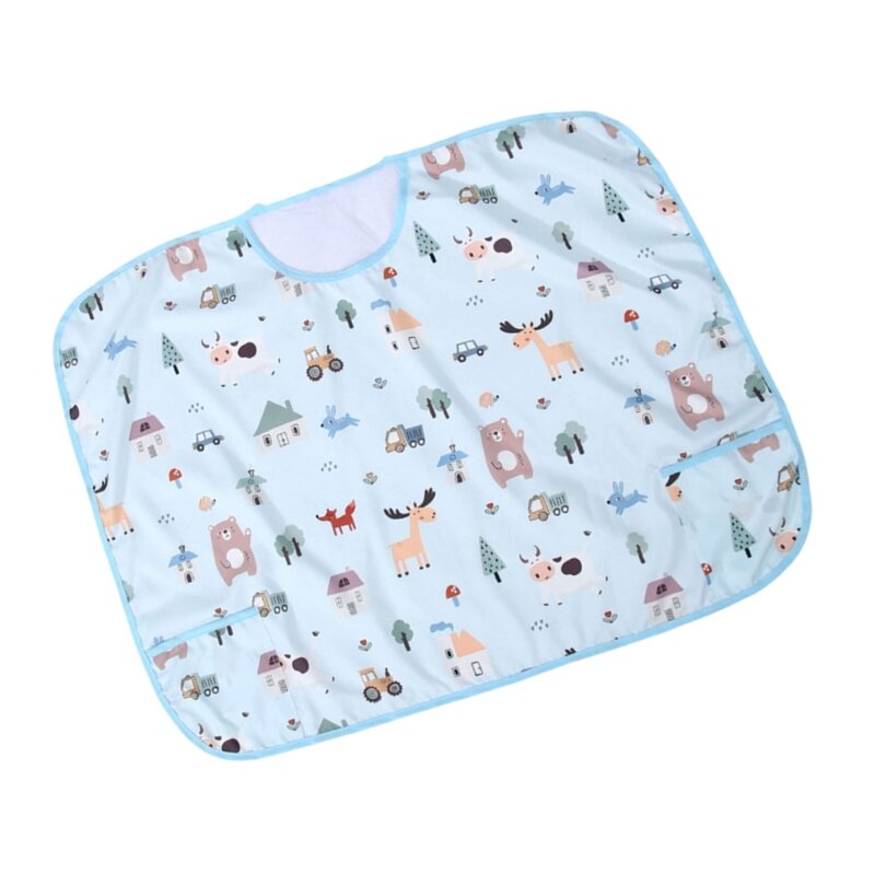 Cobertor alimentação para bebês Capa enfermagem para bebês com padrão desenho animado Capa macia para enfermagem