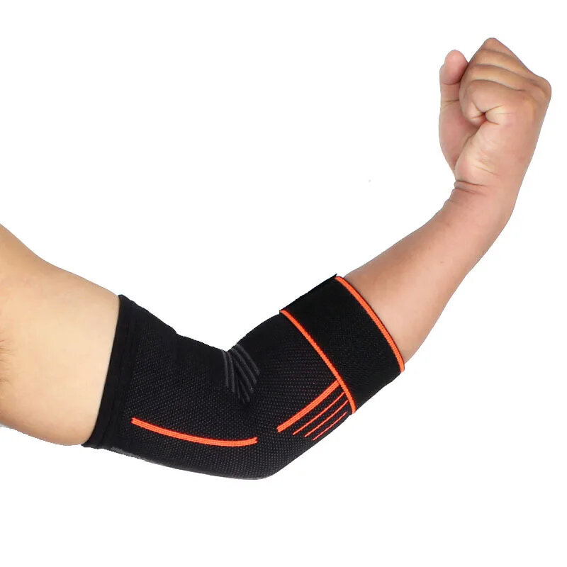 1 pz Fitness fasciatura gomitiere Brace manicotto di supporto a compressione per tendinite gomito da Tennis ridurre la protezione del supporto del dolore articolare