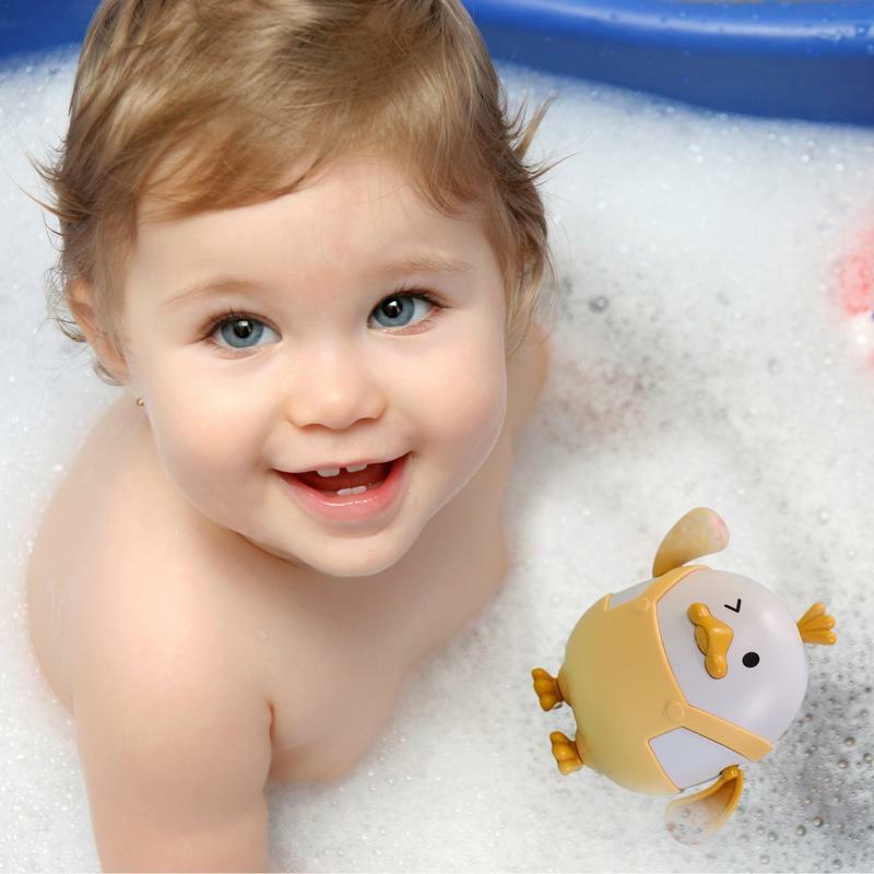 Nakręć kaczkę zabawka do kąpieli w wannie w basenie wodne zabawki wanny wodne zabawki kąpielisko zabawka do kąpieli nakręć woda do kąpieli wodne zabawki dla chłopców dziewcząt