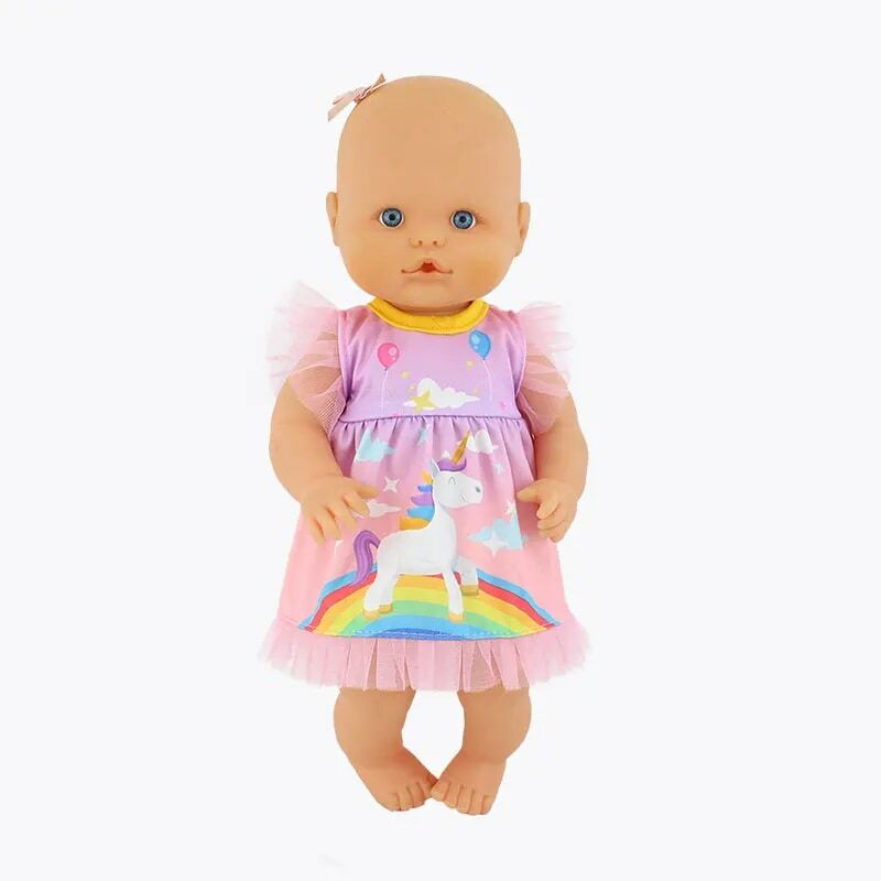 Pakaian baru 2024 cocok untuk 35 cm boneka Nenuco y su Hermanita pakaian boneka 14 inci, aksesori boneka
