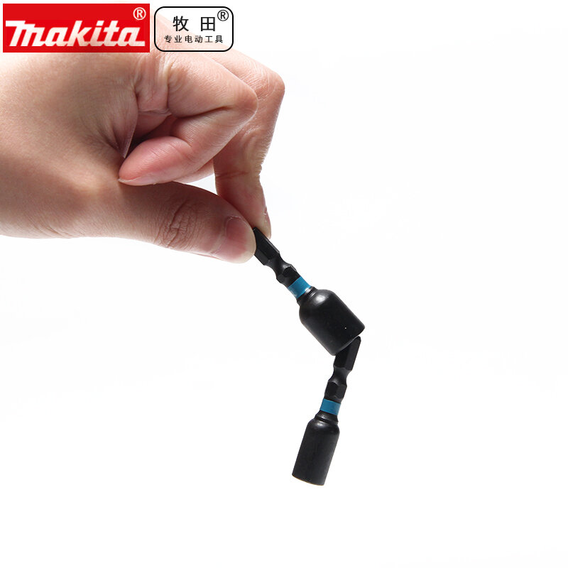 Набор бит для дрели Makita, черный ударопрочный привод для отверток, аксессуары для дрели и запчасти для электроинструмента