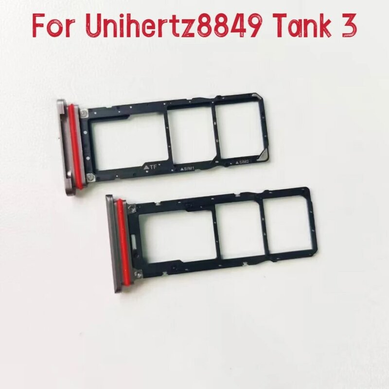 New Original For Unihertz Tank 3 8849 6.79inch Cell Phone SIM Card Holder Tray Slot Replacement Part