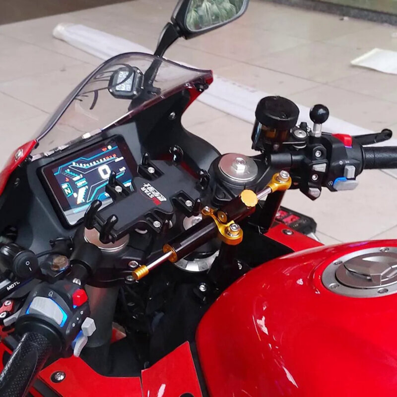 ДЛЯ HONDA Africa Twin AfricaTwin CRF1000L CRF1100L 2018 2019 регулируемые мотоциклы стабилизатор рулевого управления демпфер кронштейн монтажный комплект