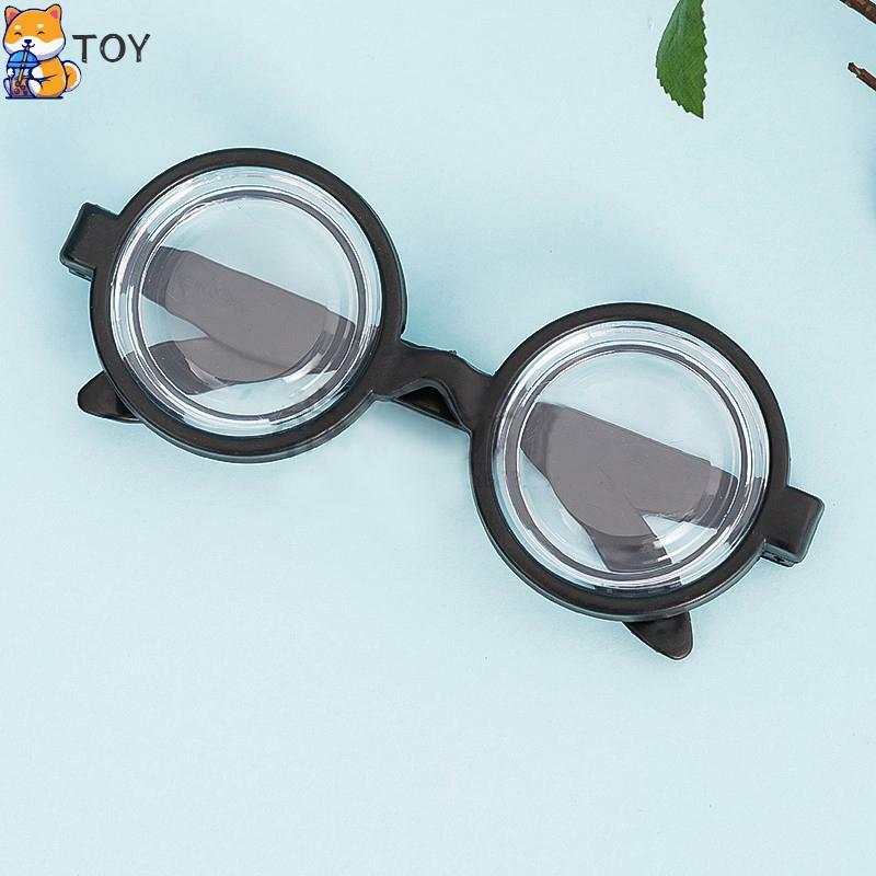 1PC Round Shape Glasses Funny Halloween Eyewear Props Cosplay Costumes Party Decor Accessories Kids Teens Party Favors Gift