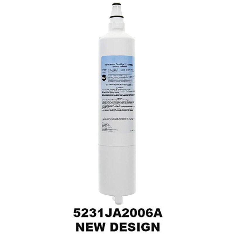 Сменный фильтр для воды в холодильнике LG LT600P 5231JA2006A, 5231JA2006B, 5231JA2006F или 5231JA2006E, 1 шт.