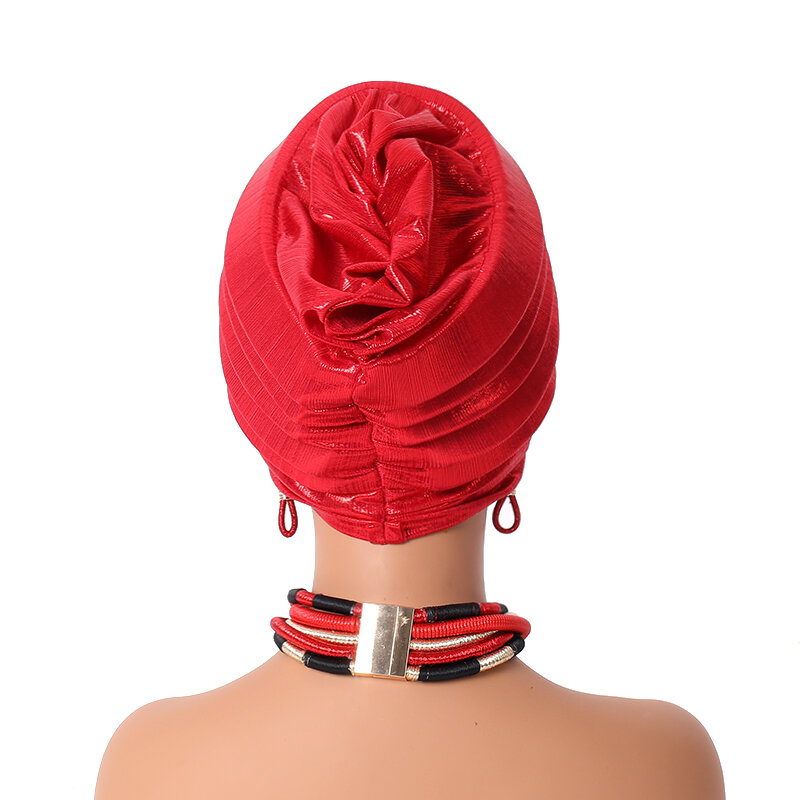 قبعة عمامة نسائية ، غطاء رأس نسائي نيجيري ، صنع بالفعل ، ربطة رأس جيل أوتوماتيكية ، عمامة ، رأس حفلة جديدة ،