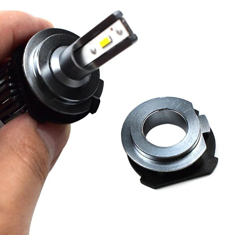 1Pair H7 Led Headlight Bulb Retainers Holder Adapter Headlight Fixing Bracket H7 Lamp Holder Base Holder Buckle For Mazda 3/5/6