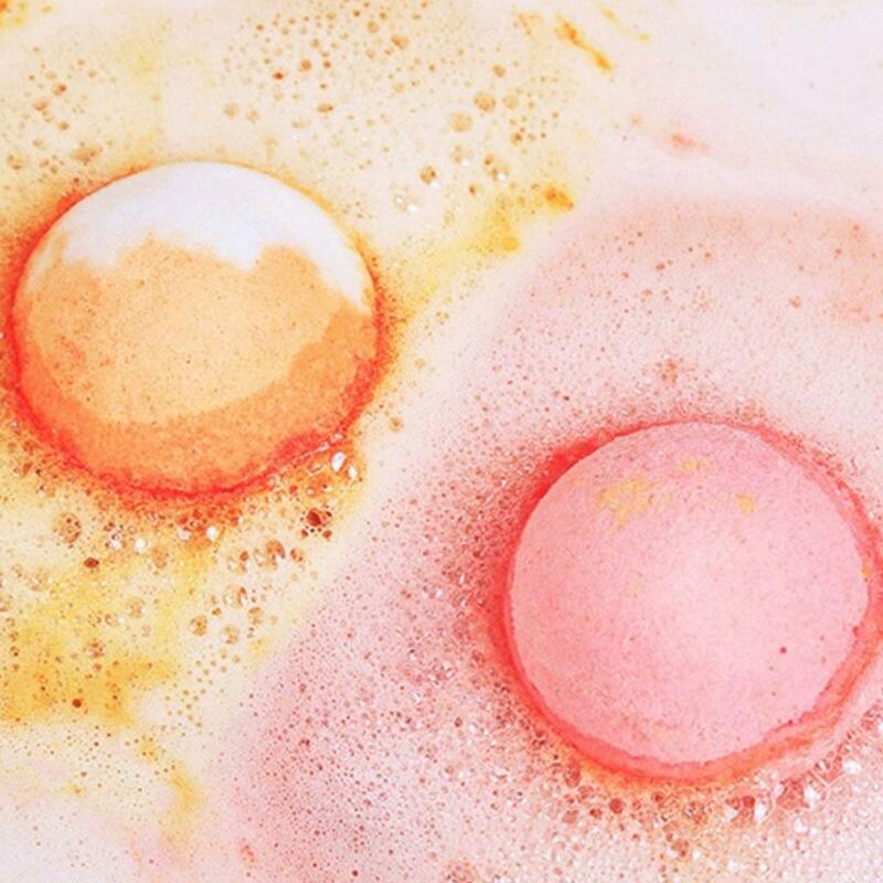 Bombas de baño pequeñas de burbujas para alivio del estrés corporal, fragancias hidratantes exfoliantes, ducha de bola de sal de SPA de aromaterapia, 15g, 30g, 5 piezas por juego