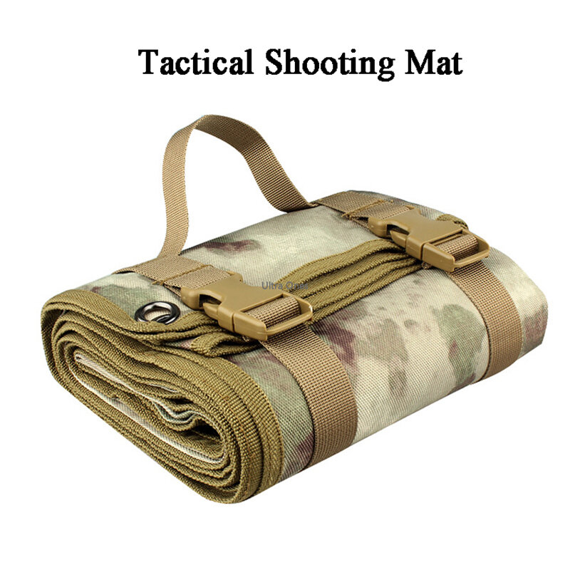 Foldable tático tiro esteira, caça acessórios, paintball, combate, treinamento, cs, cobertor