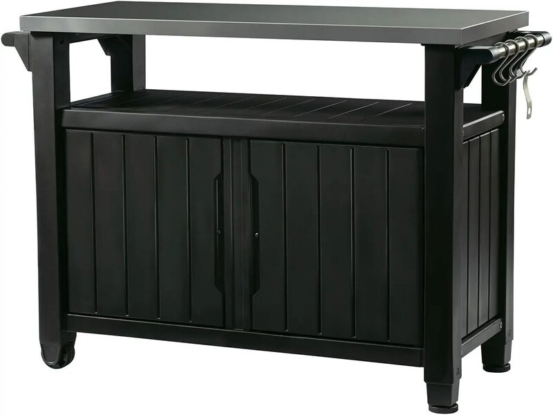 Портативный стол и шкаф для хранения Keter unit XL, темно-серый