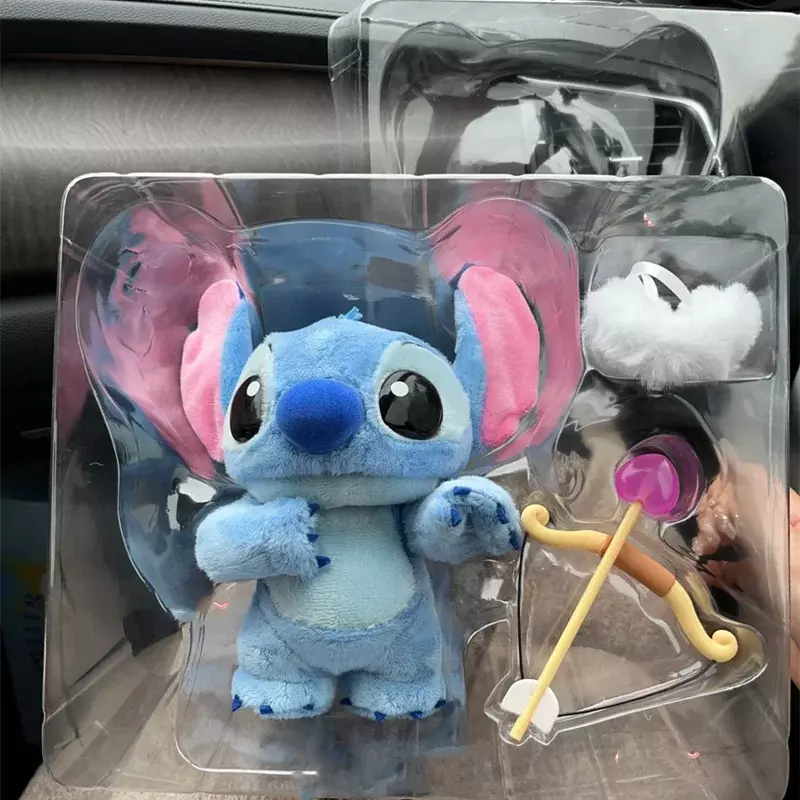 MINISO Disney Lilo & Stitch: The Series Secret Ops Theme Ornament Desktop Decoration Stitch Model Children's Toy Birthday Gift
