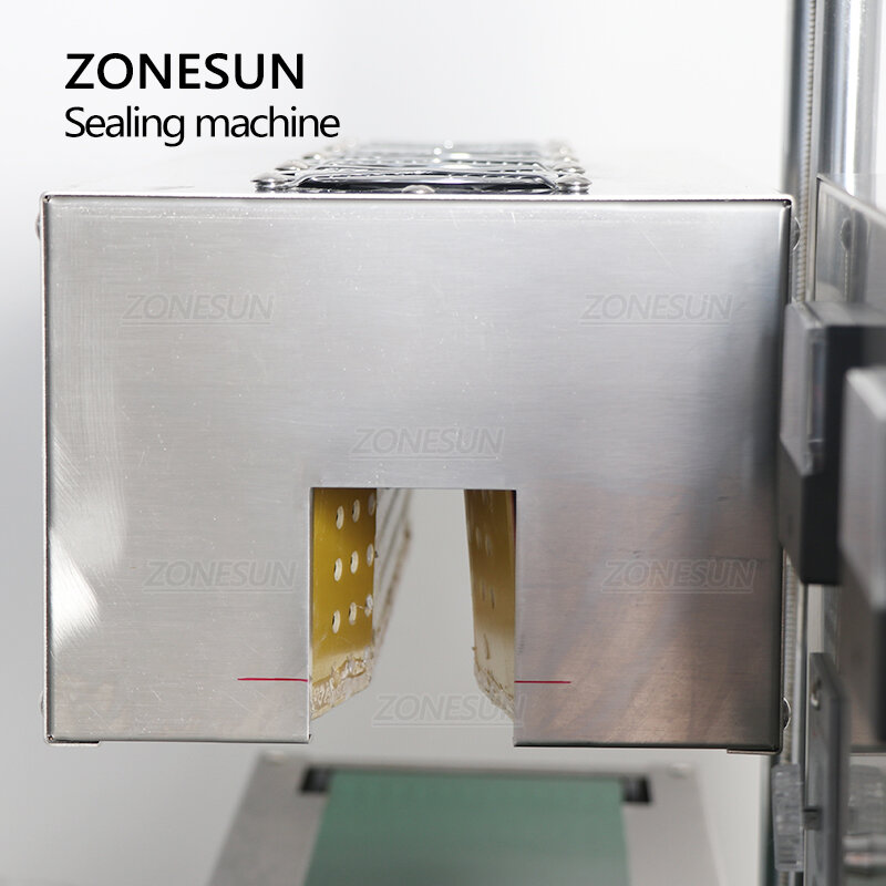 Aluminium indukcyjne elektromagnetyczne ZONESUN zgrzewarka do folii ZS-FK2200 automatyczny uszczelniacz butelek z ostrymi ustami