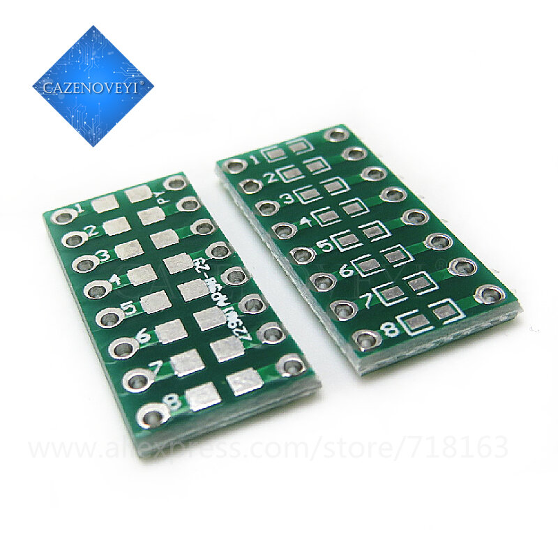0805 0603 0402 to DIP PCB Transfer Board DIP Pin Board Pitch Adapter keysets In Stock
