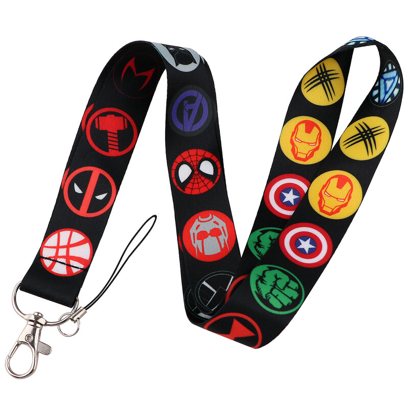 Movie Neck Strap Lanyards Keychain Badge Holder ID Credit Card Pass Hang Rope Lariat Lanyard for Keys Cool Accessories Gifts