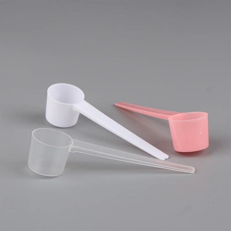 10Pcs 5g Measuring Spoons Coffee Protein Milk Powder Scoop Home Kitchen Gadgets DIY Plastic Measuring Spoon