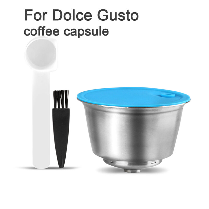 Icafilas-Dosette de café réutilisable pour Dolce Gusto, cafisHansen, Delta Q, Philips Senseo, a.net, filtre à expresso