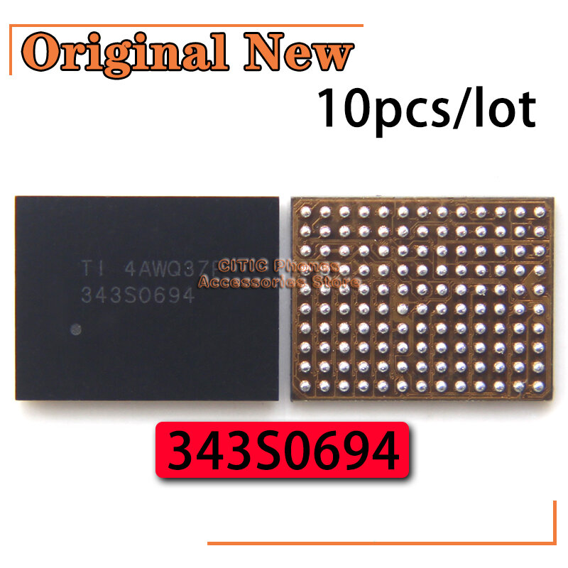 Toque Chip Controlador de Tela para iPhone, Tela preta Touch IC, 100% Original, U2402, 343S0694, 6 Plus, 10 Pçs/lote