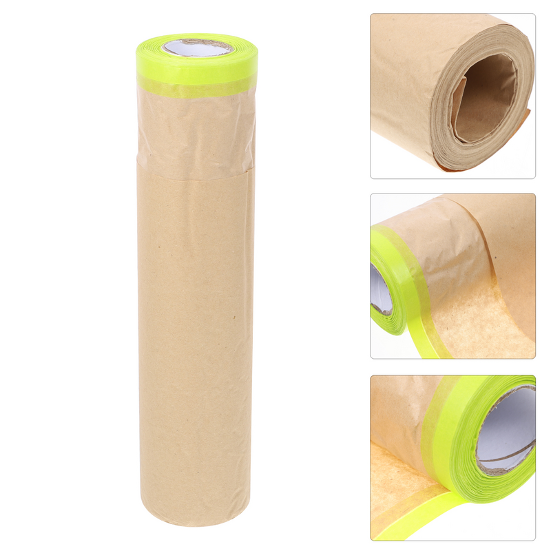 Защитная пленка для ковров, Маскировочная бумага для покраски мебели, клейкая защитная пленка