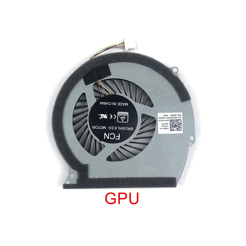 New Original Laptop CPU GPU Cooling Fan For DELL Inspiron 15R 15-7566 7000 7567 14-7467 7466 P78G Cooler 0147DX 0NWW0W