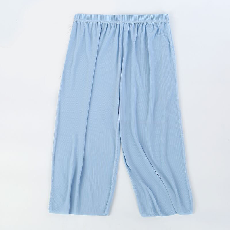 150KG Large Size Summer Sleepwear Home Pants 8XL 7XL 6XL Thin Style Trousers