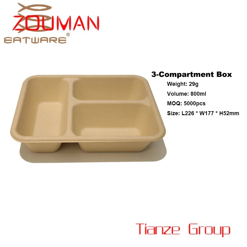 Custom , Disposable Container Lunch Box For Fast Food Packaging Take Away Food Container Paper Boxes