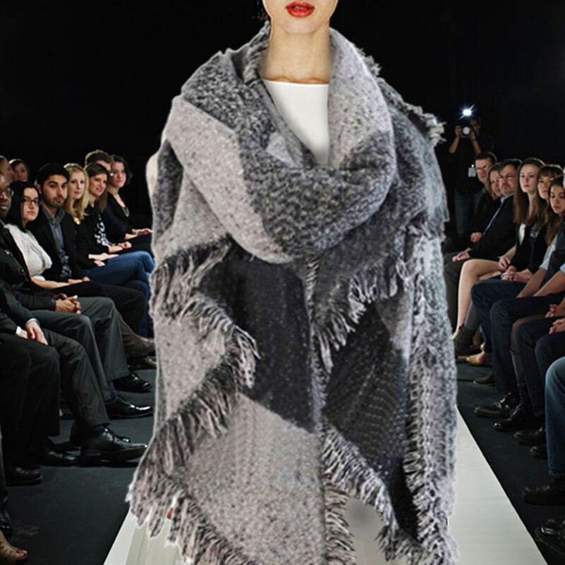 Kaschmir weicher warmer Schal ultra weicher warmer Winter accessoires für Männer und Frauen Winters chal