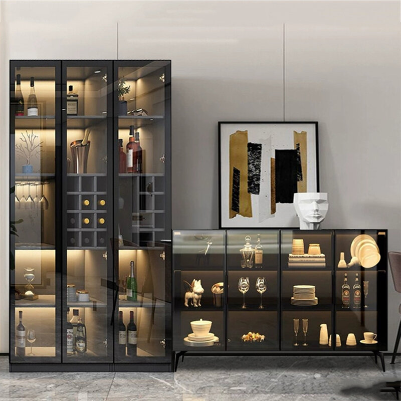 Exposição moderna Rack Liquor Cabinet, parede do vinho, equipamento portátil da barra, Cantinetta nobre, refrigerador por VMini, mobília home