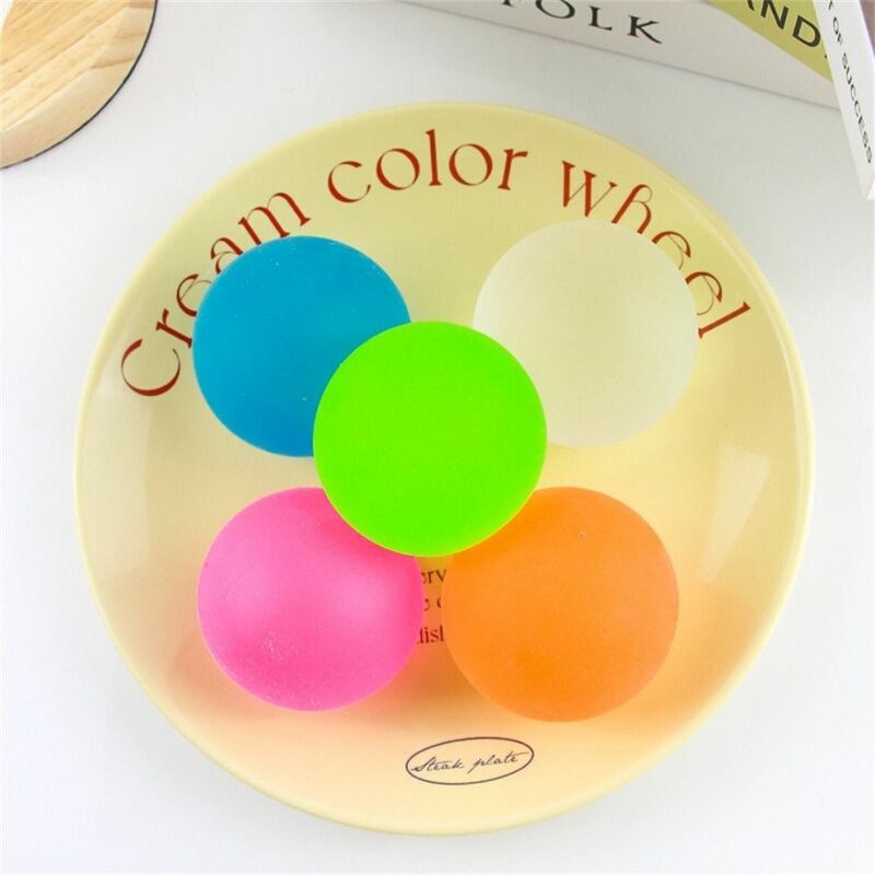 Sticky Toys Fidget Balls Kids Toy Vent Bouncy Ball Maltose Ball Squeeze Toy Soft Safe Funny Elastic Pinch Toys Boys Girls