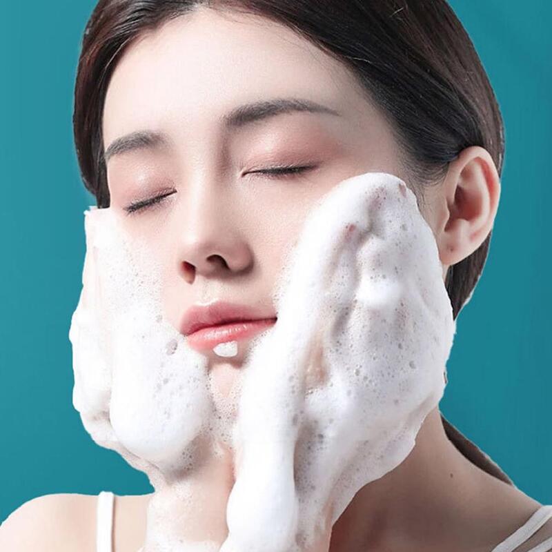 1/2/3/5pcs Skin Hydrates Amino Acids Deep Cleansing Pore Refining Moisturizes Foaming Whitening Facial Cleanser