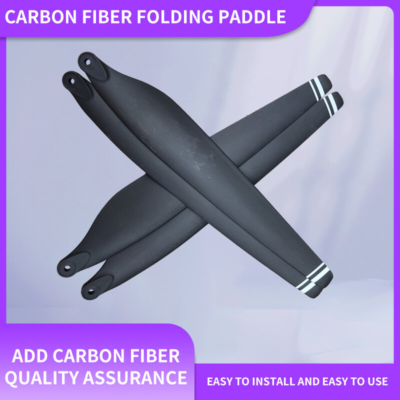 Paleta plegable para drones, Material de carbono serie HW X8, ala UAV 3090, fertilización agrícola, protección de plantas, 4 piezas