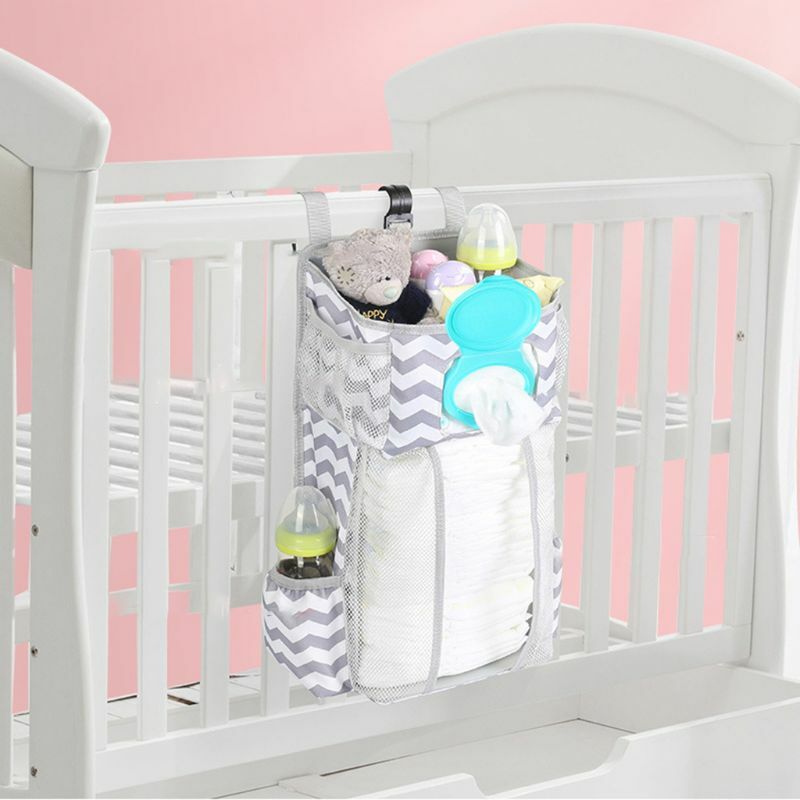 Tas Penyimpanan Gantung Penumpuk Popok untuk Hadiah Baby Shower Tempat Tidur Bayi atau Dinding G99C