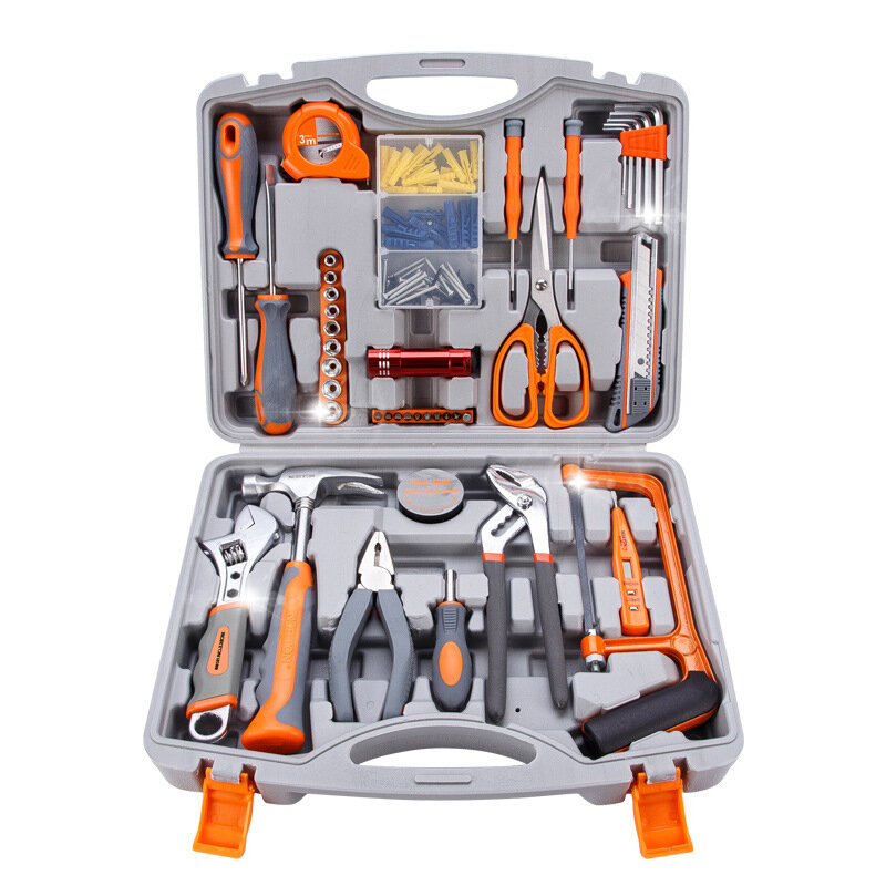 Ferramentas manuais ferramentas para trabalhar madeira multi-função ferramentas com conjuntos de ferramentas de ferramentas de soquete e chaves de torque conjuntos de ferramentas manuais