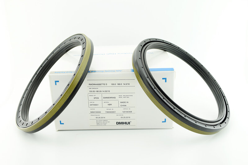 NBR high-quality box oil seal 150*180*14.5/16  RWDR CASSETTE-2  engineering machinery excavator seal