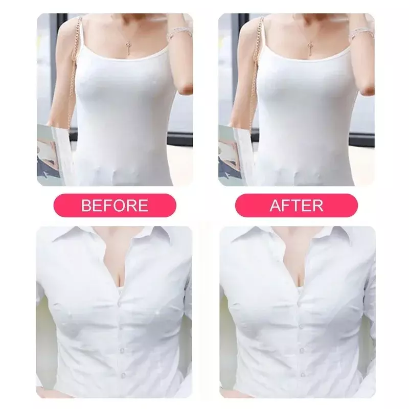 Reusable Women Breast Petals Lift Nipple Cover Invisible Petal Adhesive Strapless Backless Stick on Bra Silicone Breast Stickers