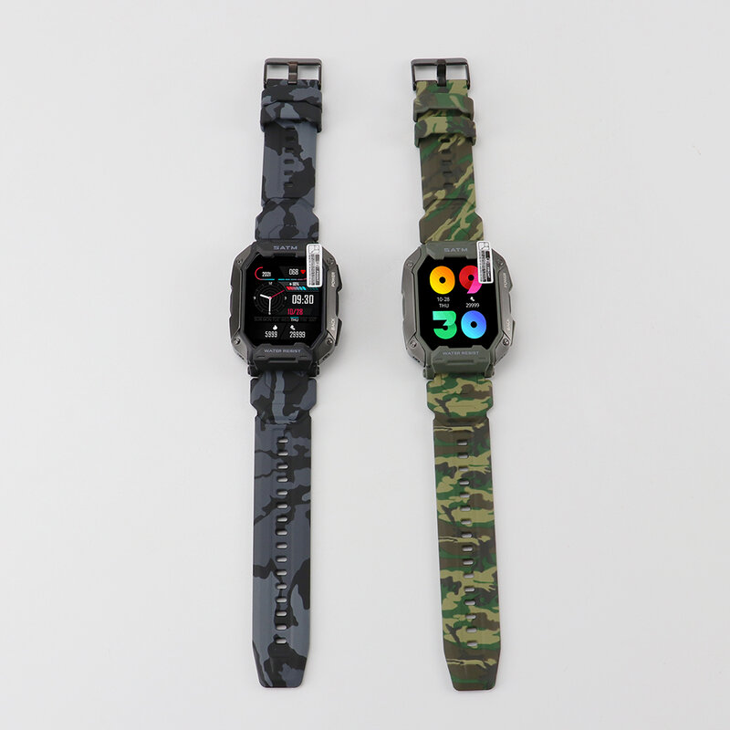 นาฬิกาข้อมือสำหรับนาฬิกาสายคล้องนาฬิกาซิลิโคน20มม.Smartwatch ชายสำหรับ KOSPET ถัง M1นาฬิกาข้อมือ Smart Watch เข็มขัดสายรัดนาฬิกาข้อมือ