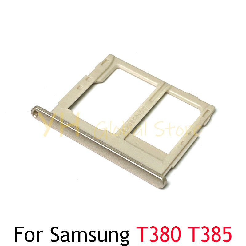 Soporte de bandeja para ranura de tarjeta Sim, piezas de reparación para Samsung Galaxy Tab A 8,0 2017 Tab A2 S T380 T385